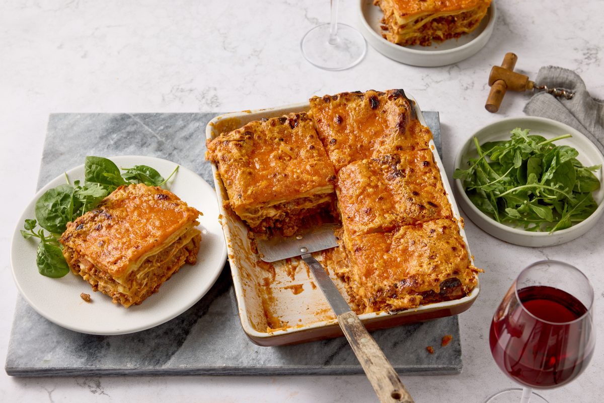 Rutland Red Cheese Lasagne - Clawson Farms