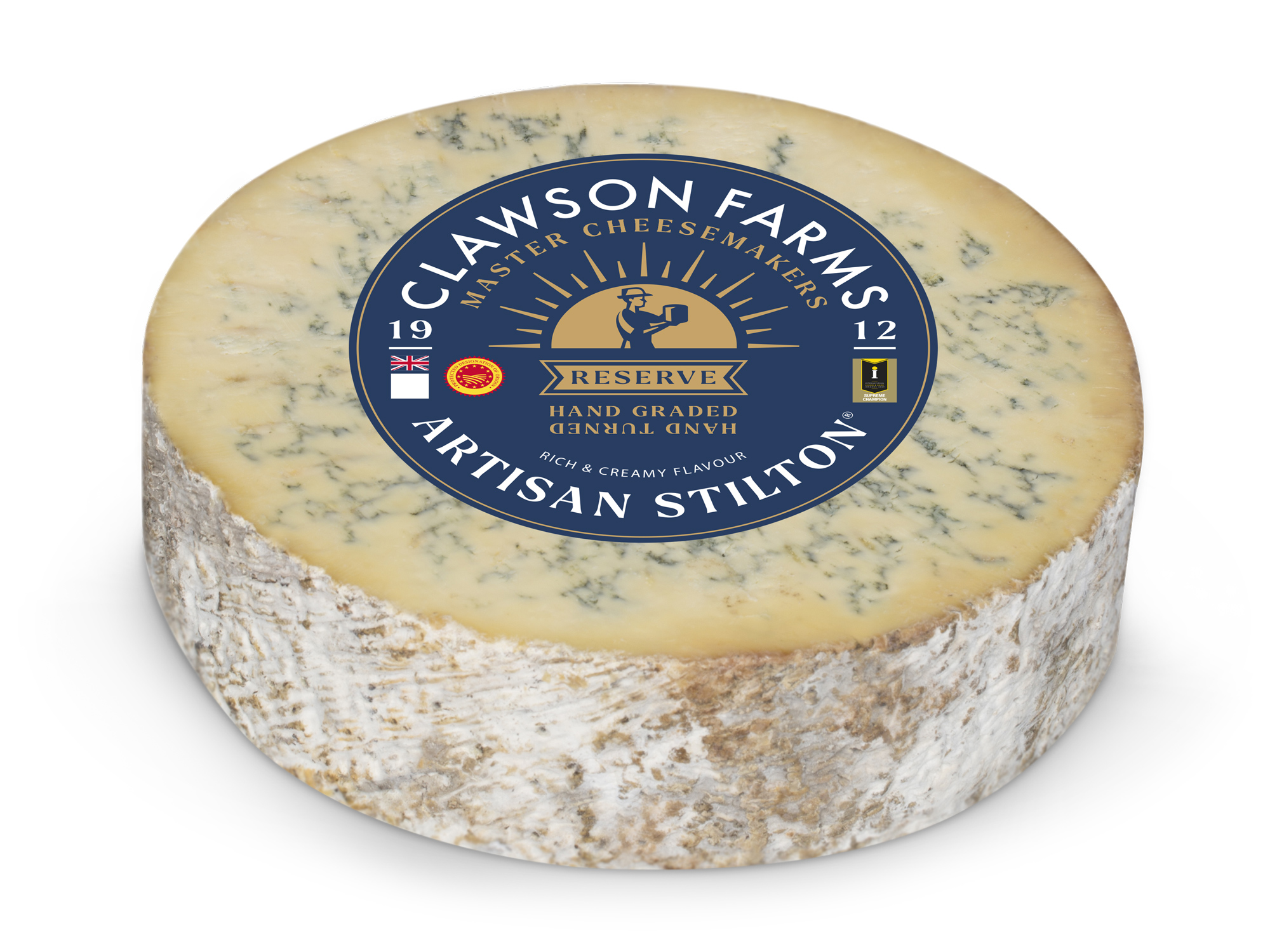 Clawson Farms Reserve Artisan Blue Stilton Ring 2kg