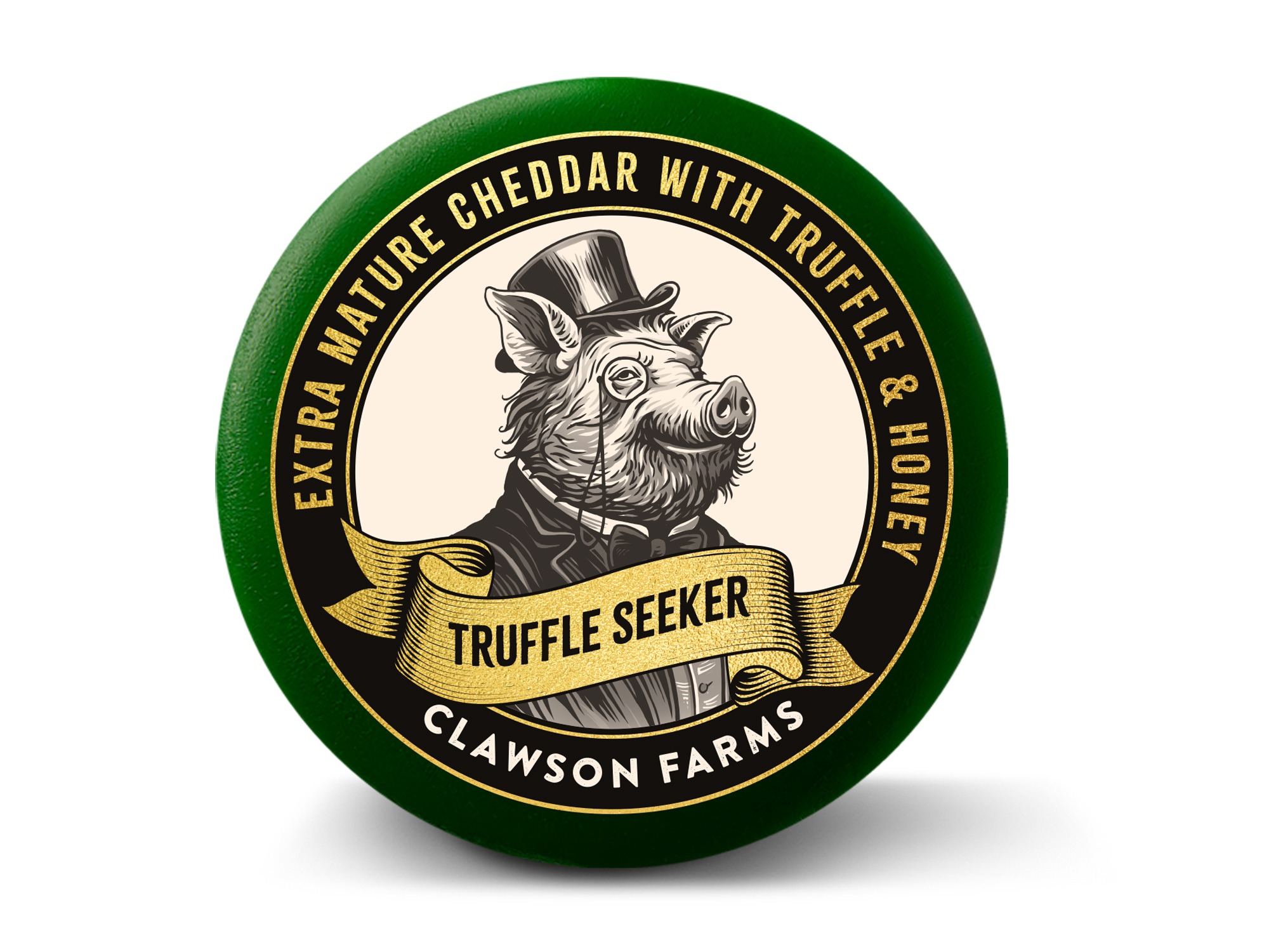 Clawson Farms Truffle Seeker Extra Mature Cheddar with Truffle & Honey