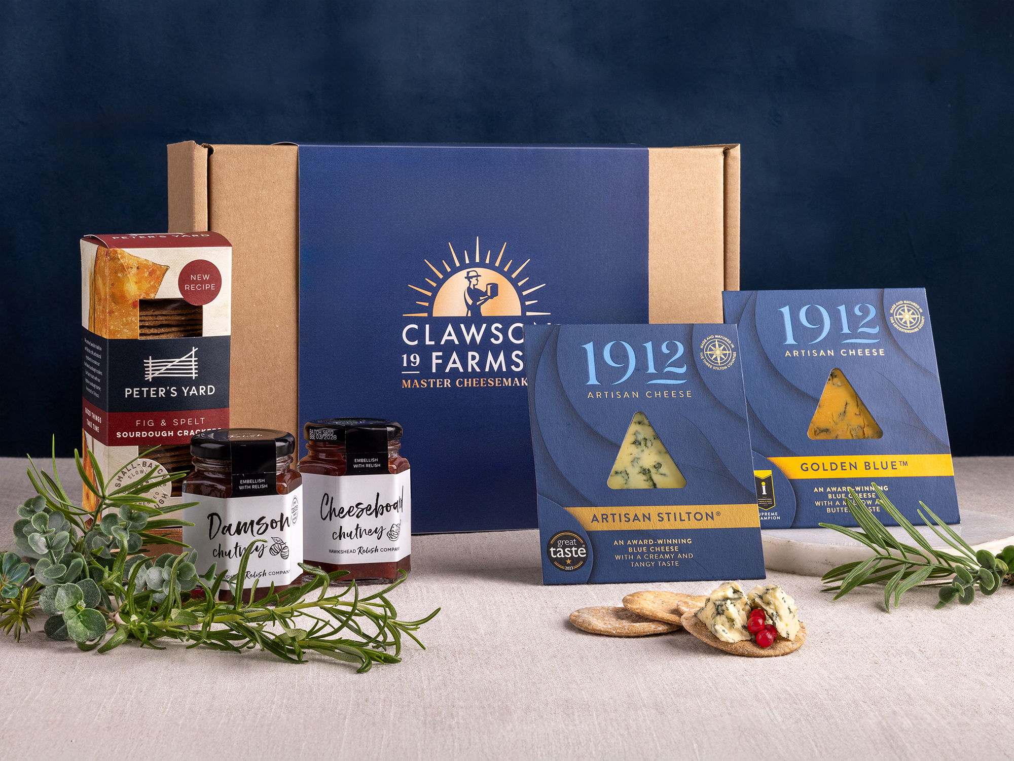 Clawson Farms Cheeseboard Gift Box