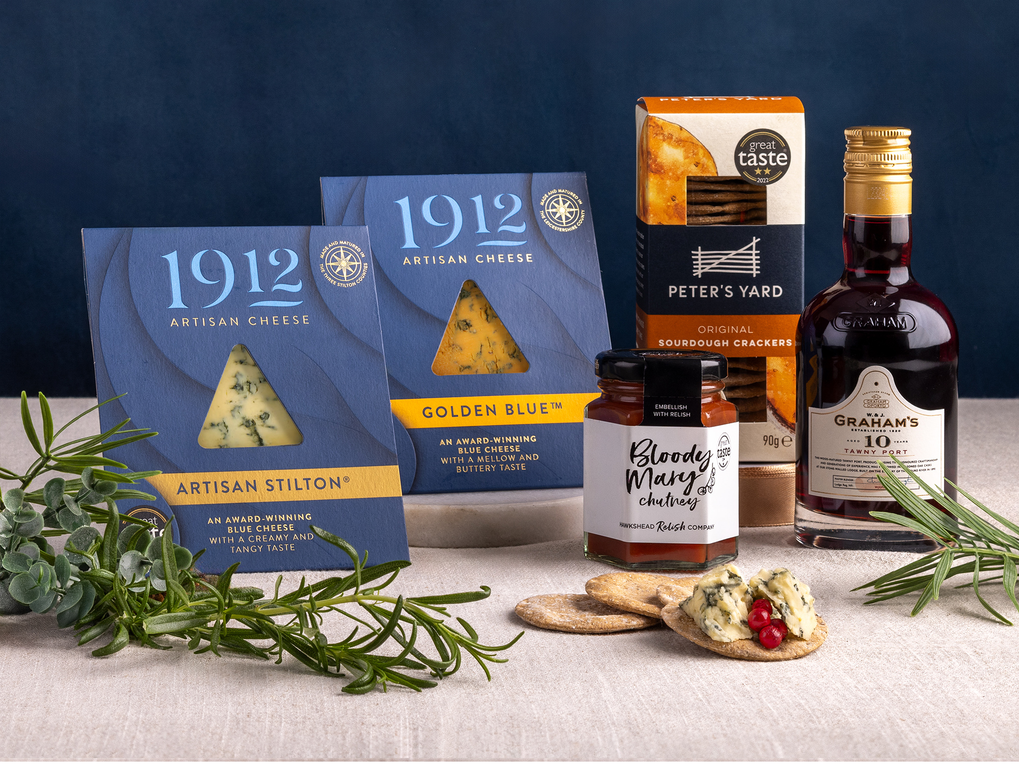 Clawson Farms Artisan Port and Stilton Bundle