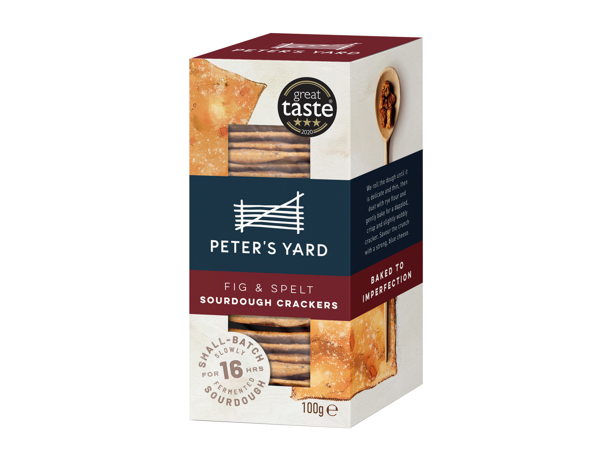 Fig & Spelt Crackers 100g
