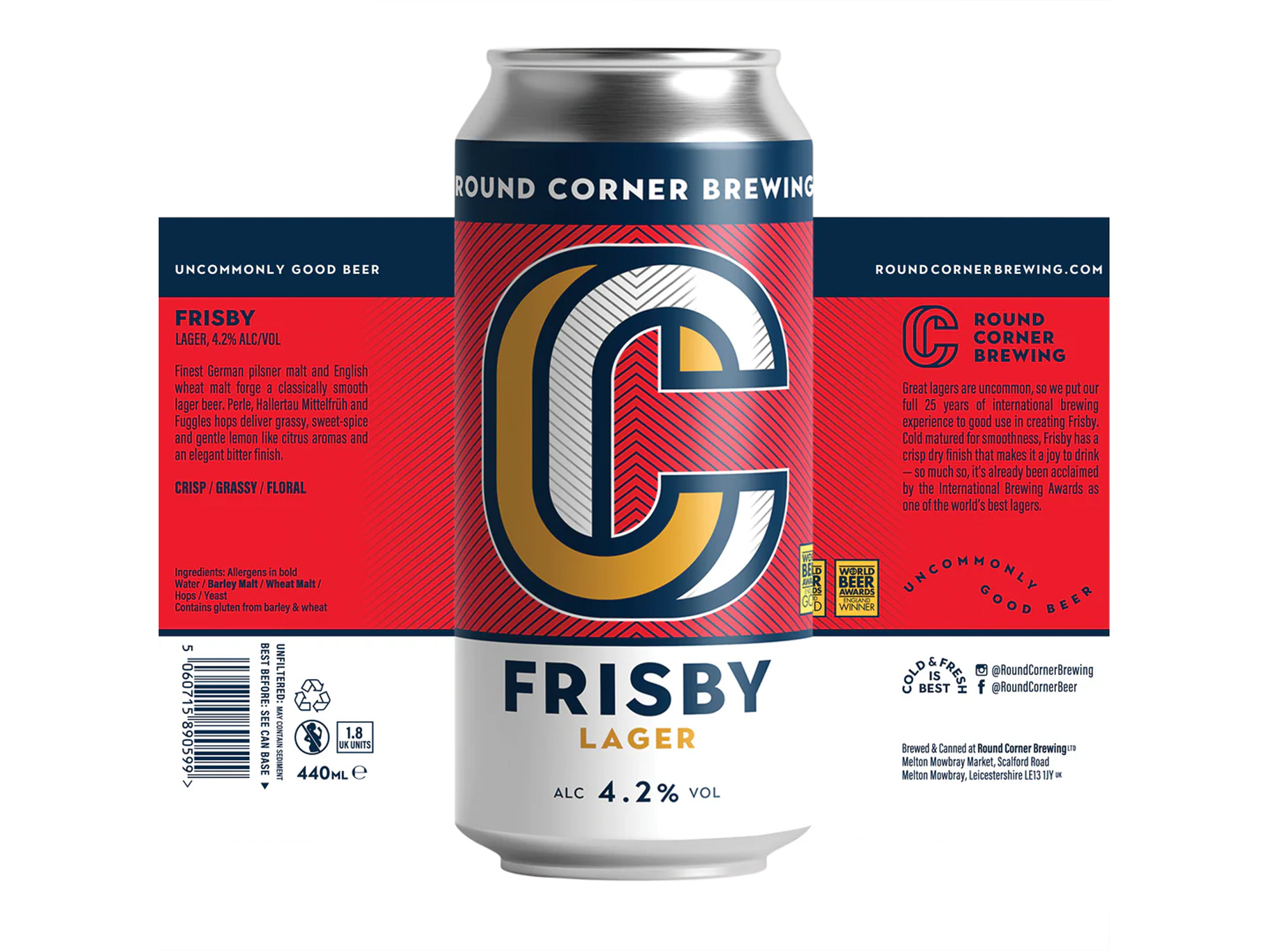 Frisby - 4.2% Lager 440ml